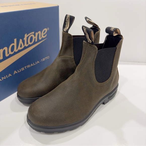 Blundstone 1615 Women’s Suede Leather Ankle Chelsea Boots - Picture 8 of 11